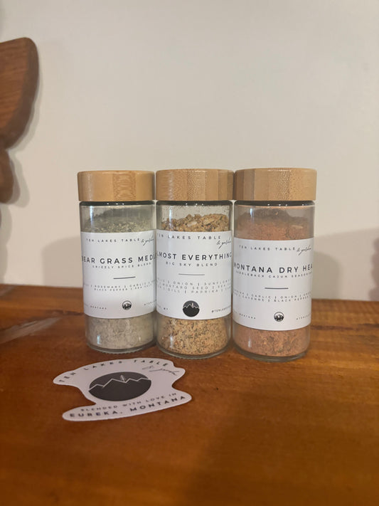 Ten Lakes Table & Garden Trio Pack w/Sticker!