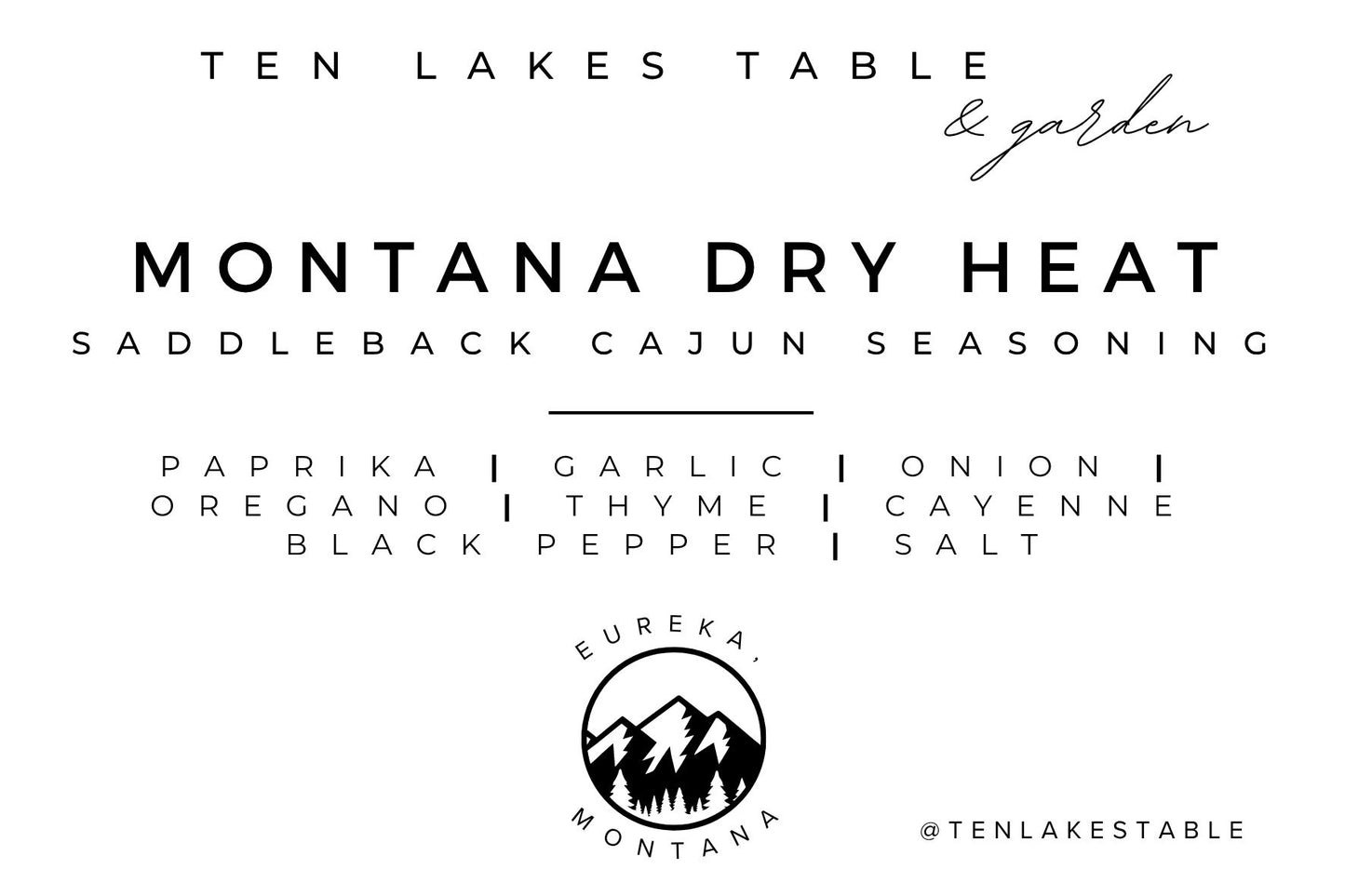 Montana Dry Heat Refill | ♻️ Reuse your original glass jar!